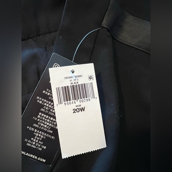 Lauren Ralph Lauren
Plus Size Tuxedo Stripe High-Rise Pants - Picture 12 of 16